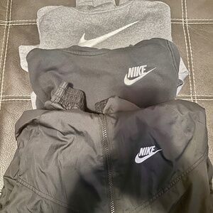Nike Youth XL (2) Sweatshirts  (1) Jacket